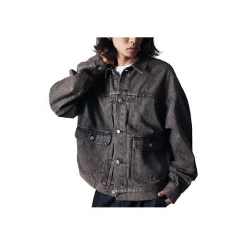 FREAK'S STORE Denim Jacket Men's Brown