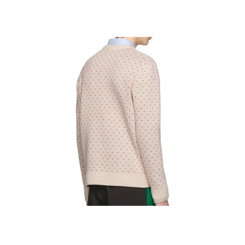 GUCCI Cashmere Sweaters Men Pink-2