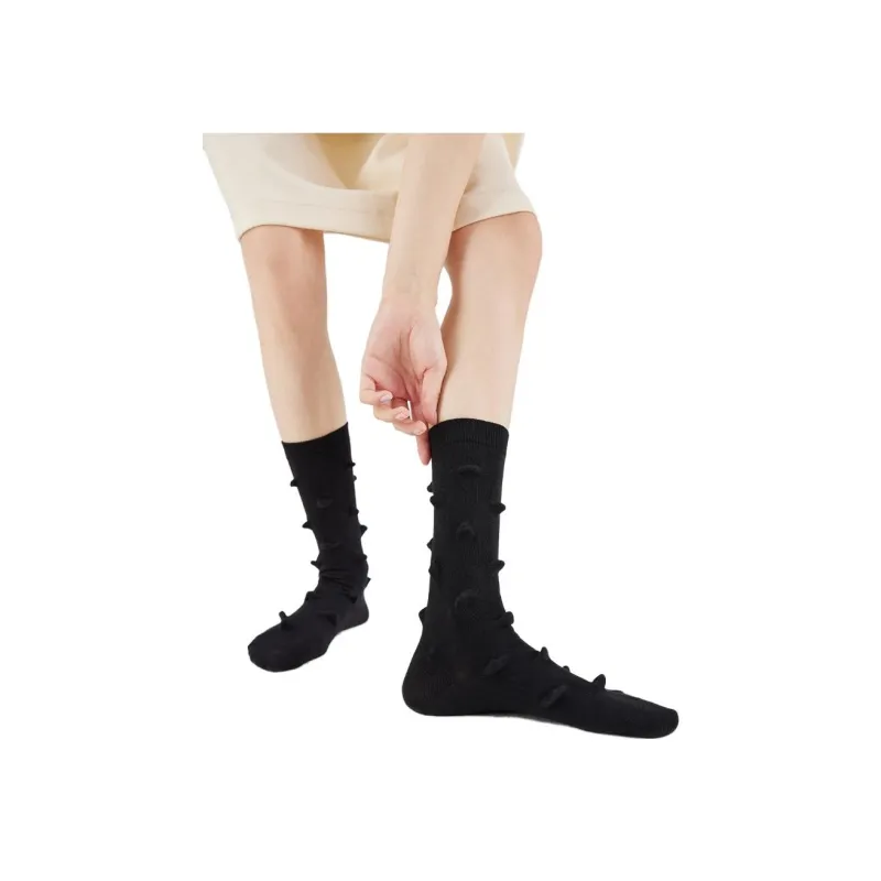 ALMOND ROCKS Women's Mid Calf Socks-1
