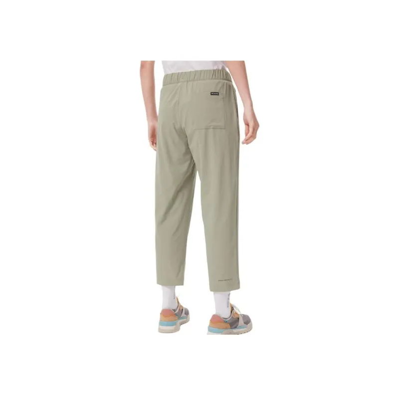 Columbia Knitted Sweatpants Women's Light Green-5