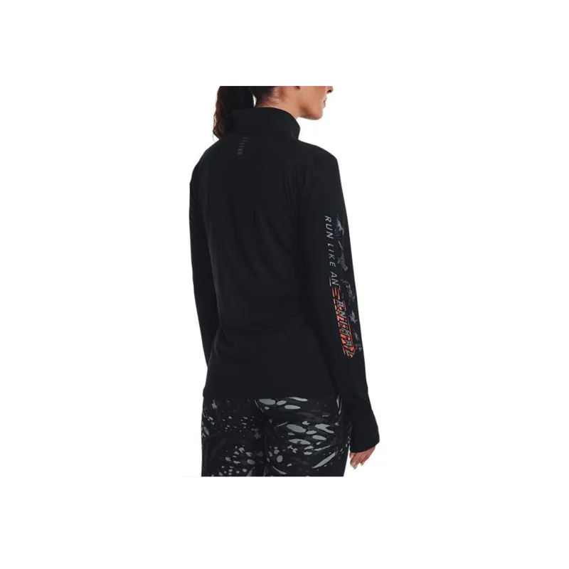 Under Armour RUN LAA T Shirts Women's Black-2