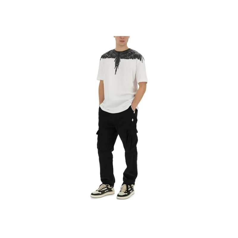 Marcelo Burlon Wings Printed Crewneck T-Shirt-4