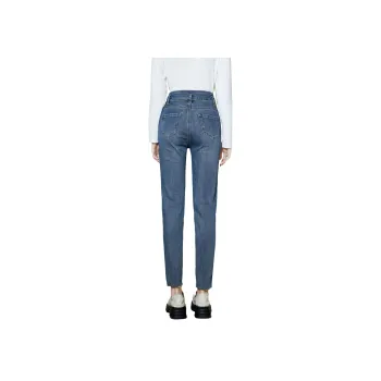 SMEN Jeans Women's Denim Blue