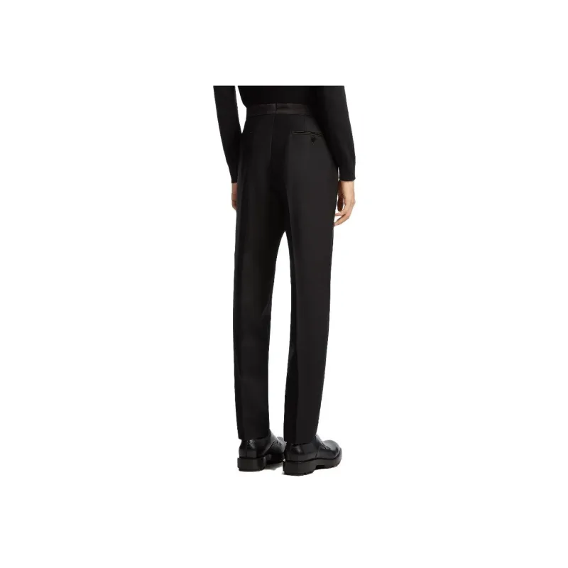 Zegna Wool mohair Tailored Trousers-1