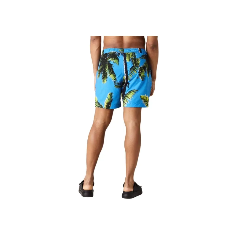 Blue Sky Inn Palm Tree print Swim Shorts-2