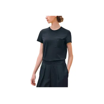 HERMES T Shirt Women's Black Blue