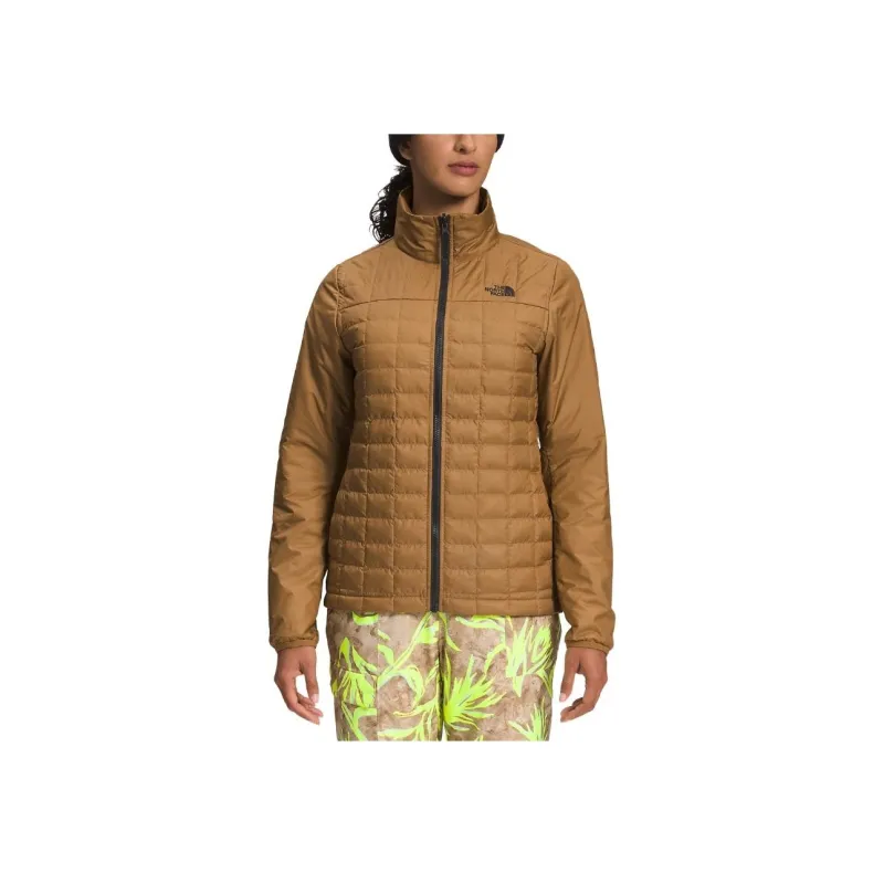THE NORTH FACE ThermoBall Jackets Women's Brown Green-3