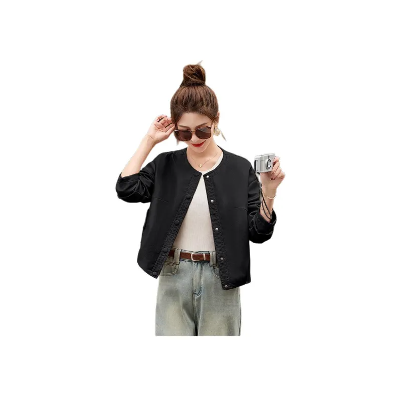 Fele.d Leather Jackets Women's-11