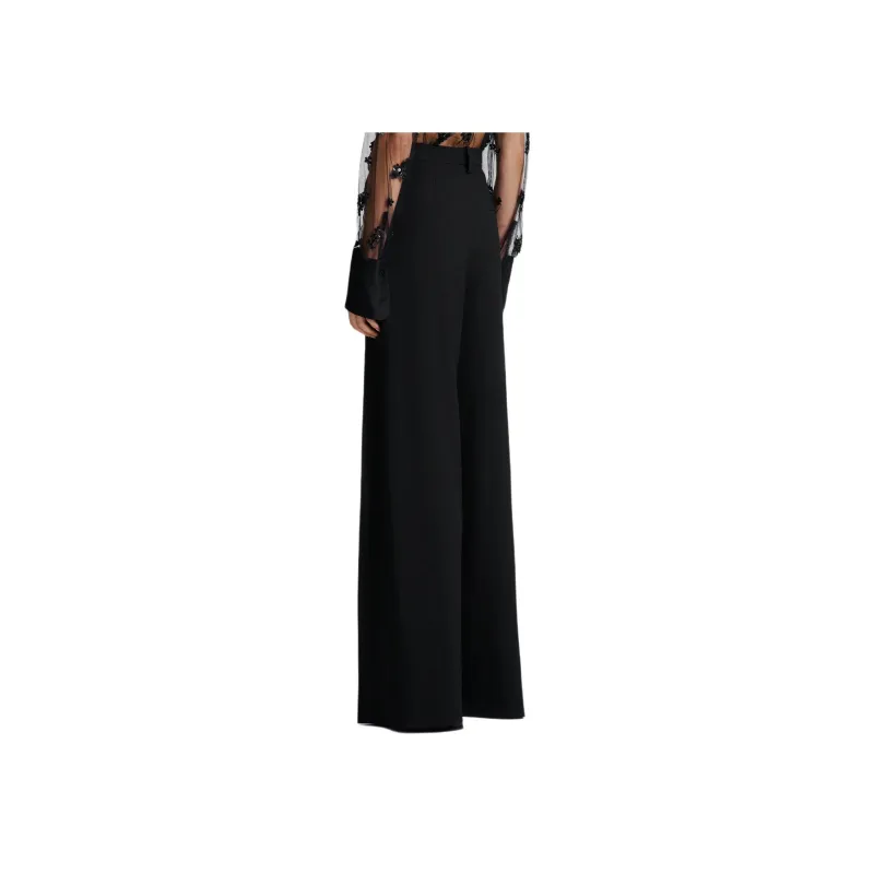 SCANLAN THEODORE Gotham Tailored Trouser Casual Pants Women's Black-1