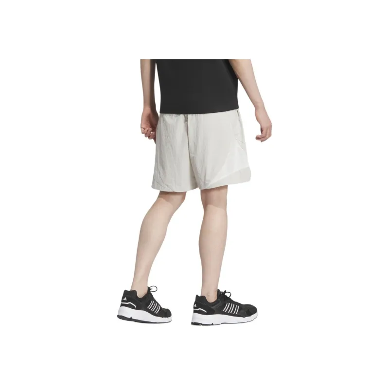Adidas FUTURE STYLE Casual Shorts Men's Bauxite Brown/Bright White-1