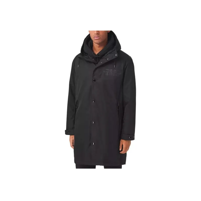 Burberry Coats Men Black-2