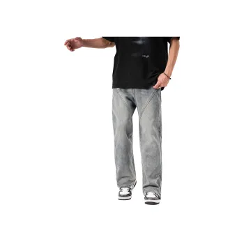 ZMOH Jeans Unisex Vintage Blue