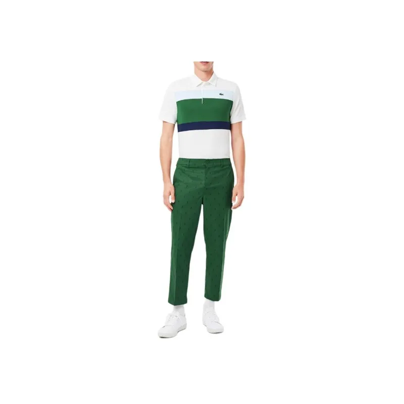 LACOSTE Casual Pants Men's Green-3