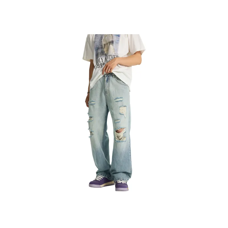 KM Jeans Unisex Peacock Blue-4
