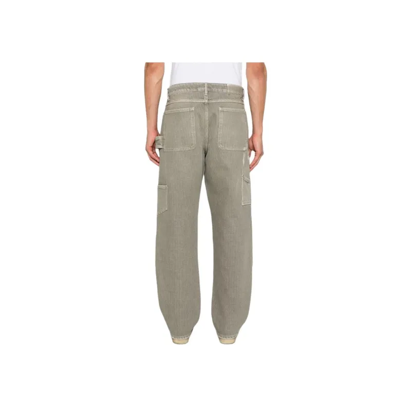 Golden Goose Deluxe Brand Destroyed Pinstriped Pants-2