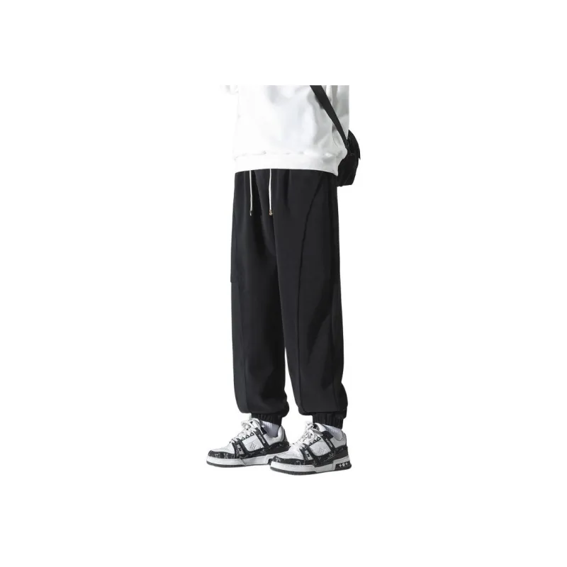 FOR FEAR THAT Casual Pants Unisex Black-0