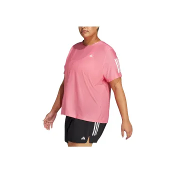 Adidas Free Shipping With AdiClub Own The Run Tee Plus Size