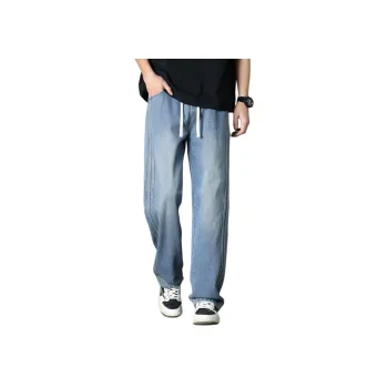 LIGHTNING MONSTER Jeans Unisex Blue Denim