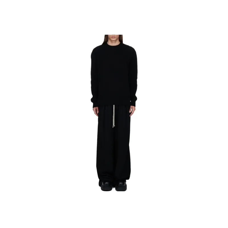 RICK OWENS Fishrman Crewneck Knitted Jumper-3