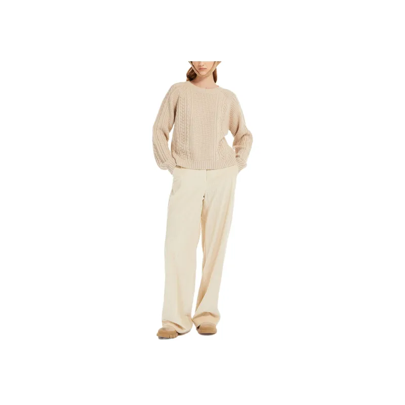 WEEKEND MaxMara Sweater Women's Khaki-2