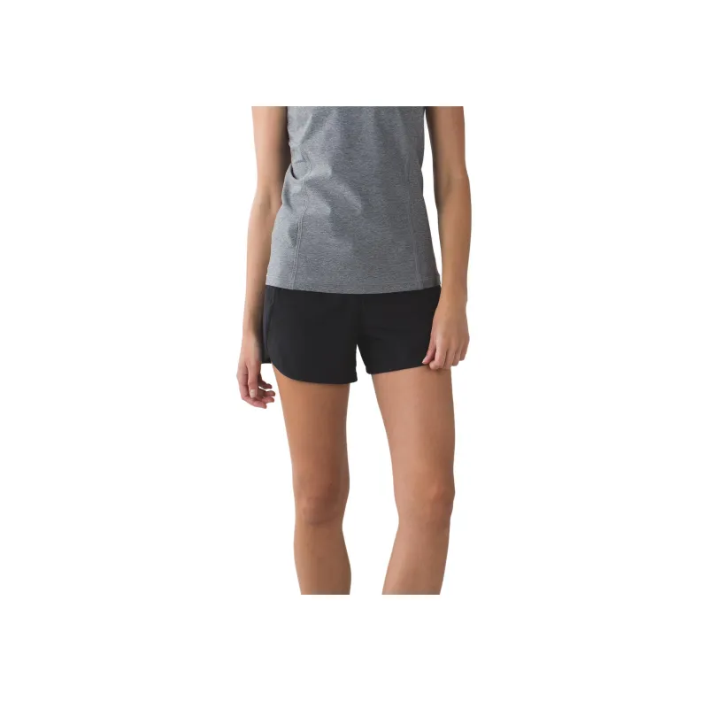 Lululemon Tracker Sports Shorts Women's Black-0