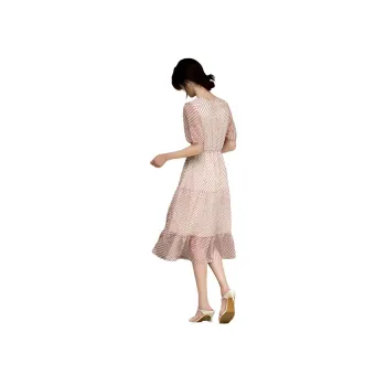 XWI Short Sleeved Dresses Women's Light Pink