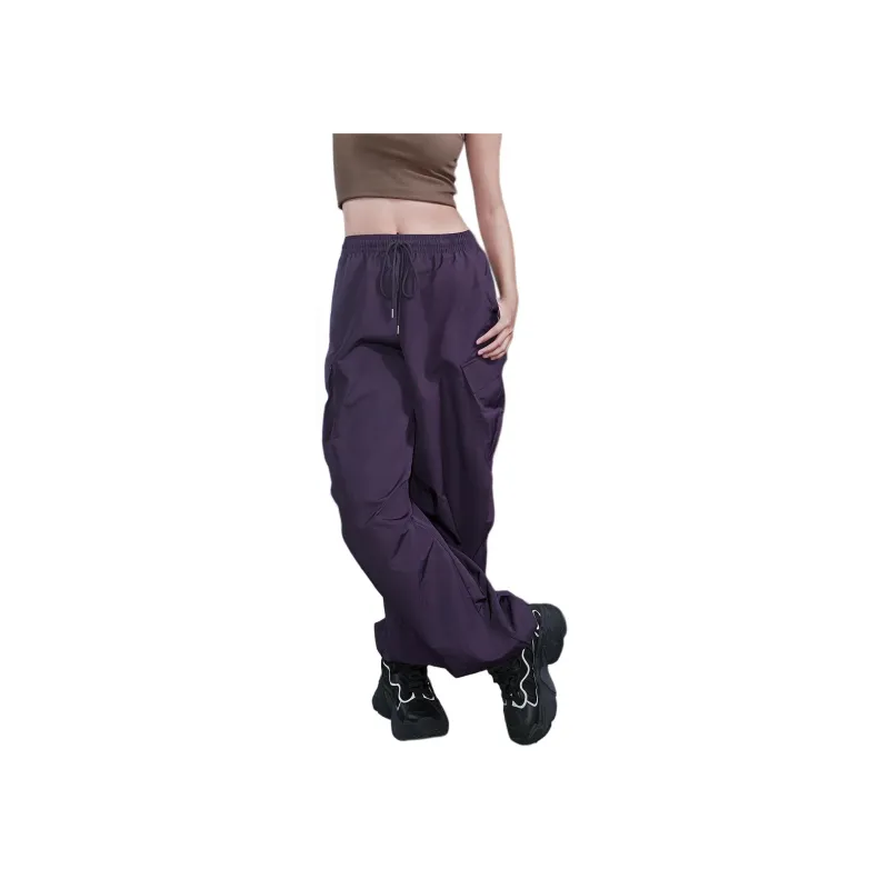 Adidas Originals Adicolor Casual Pants Women's Black Purple-0