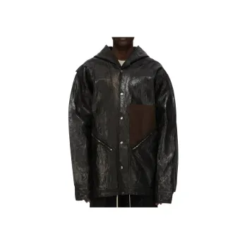 RICK OWENS Denim Tour Hoodie