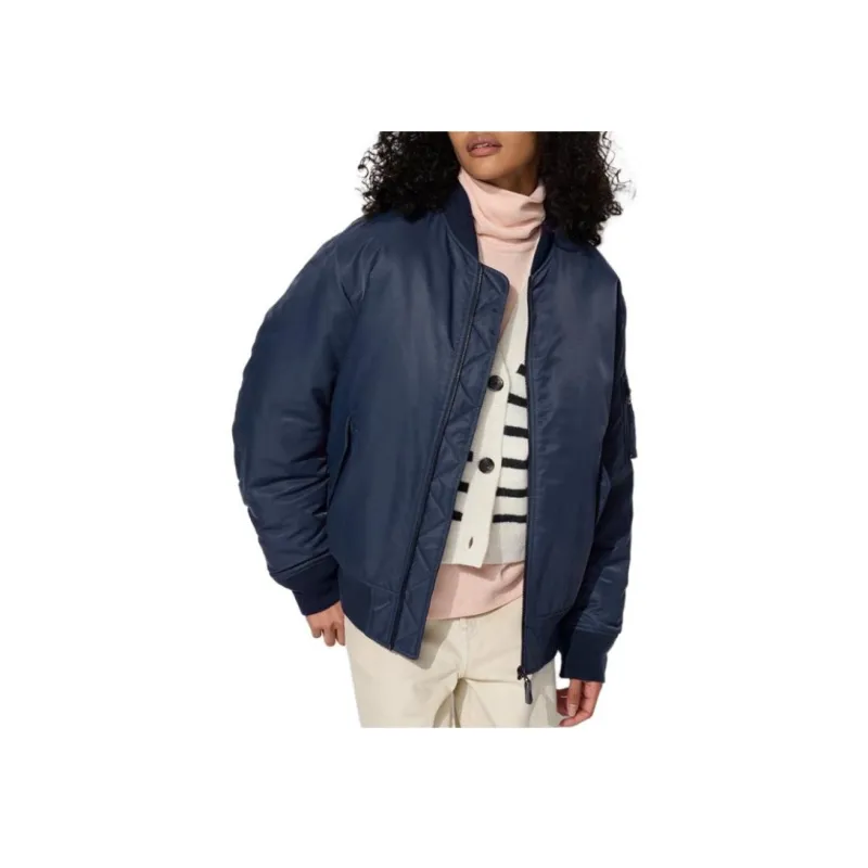 UNIQLO Puffer Jacket Unisex Navy Blue-1