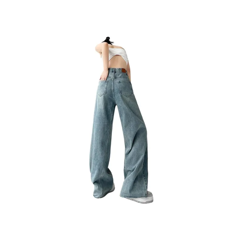 Kazakhstan Jeans Women's Vintage Blue-3