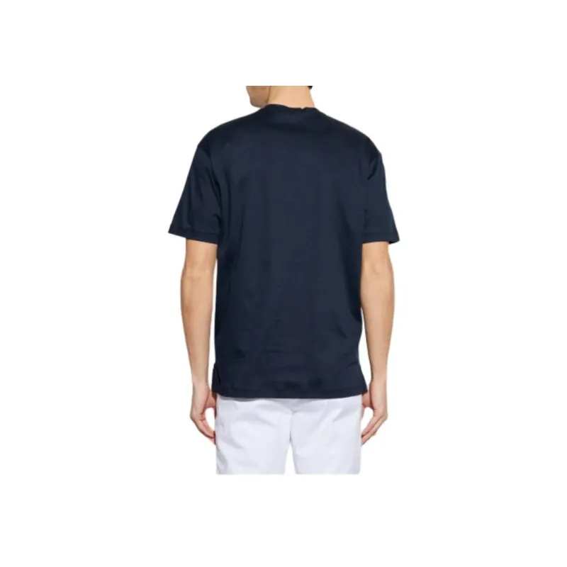 GIORGIO ARMANI Logo print Cotton T shirt-2