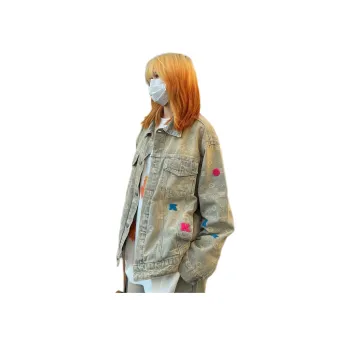 TESTUNG Jacket Style Clothing Unisex Yellow Mud Tone