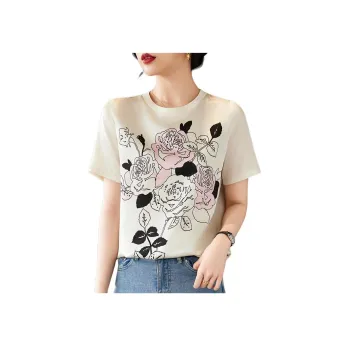 To The West T Shirt Women's Rose Pink
