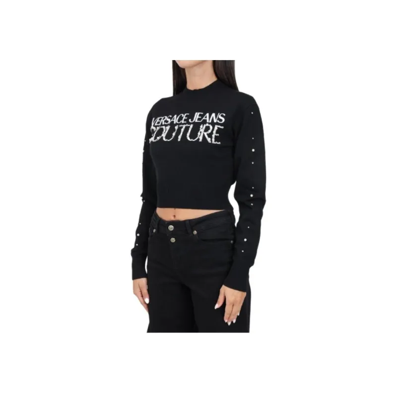 VERSACE JEANS COUTURE Knitwear Women's Black-3