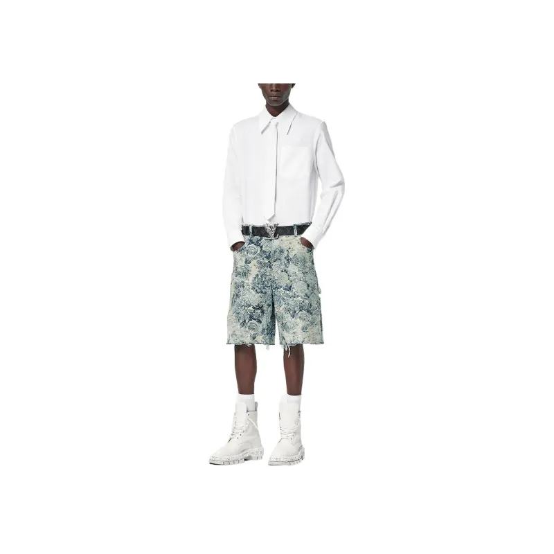 LOUIS VUITTON New Quarterly Products Of LV FW22 Shorts Men's Blue-2