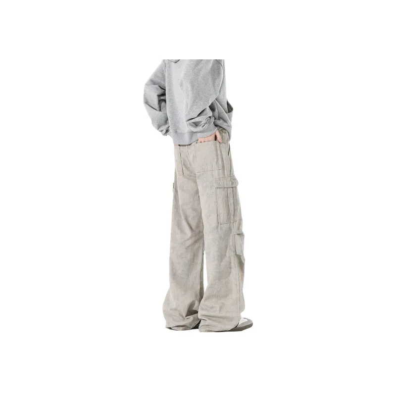 Cost Per Kilo Casual Pants Unisex Apricot-0