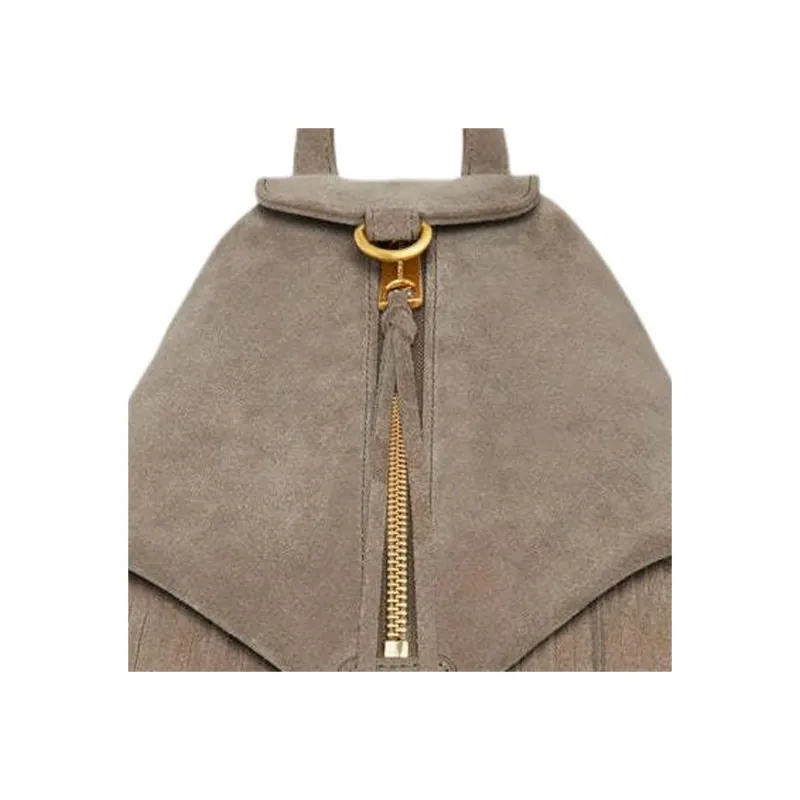 REBECCA MINKOFF Genuine Leather Backpack Mini Women's Clay-3