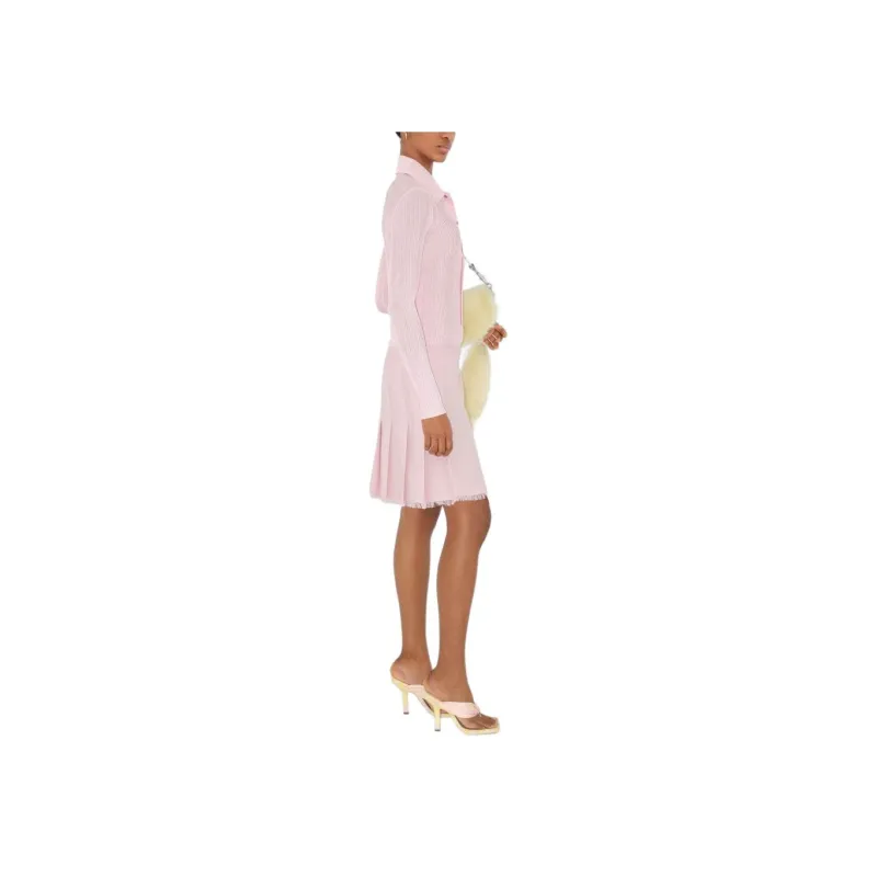Burberry Buttoned Ribbed Cardigan-4