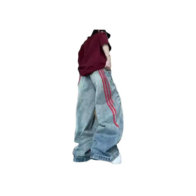 HAPPY PARTY Jeans Unisex Vintage Blue-0