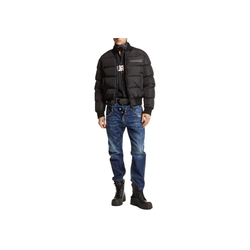 Dsquared2 Puffer Bomber Jacket-2