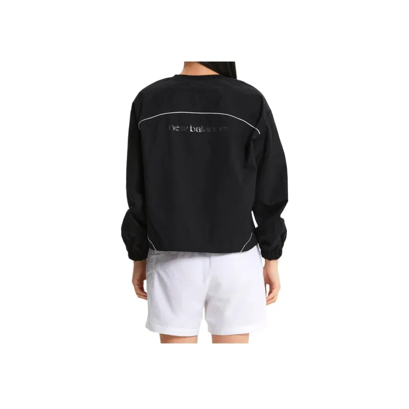 New Balance PISTA Sweatshirt Women's Black-3