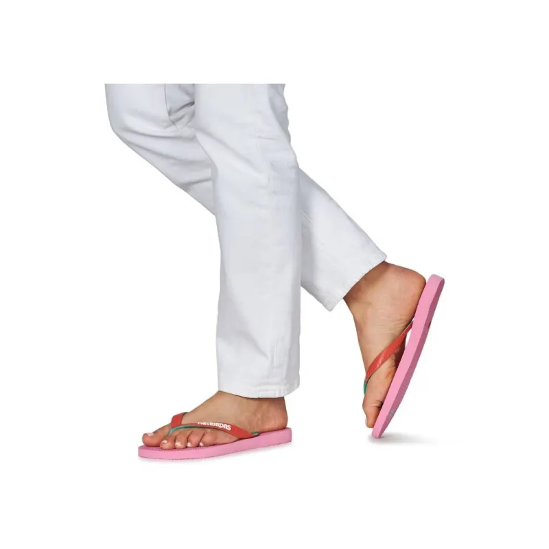 Havaianas Slip Resistant Quick Dry Flip Flops Women's Pink-7