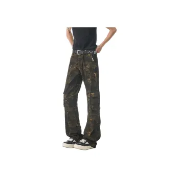 RICE NINE TEN Jeans Unisex Camouflage