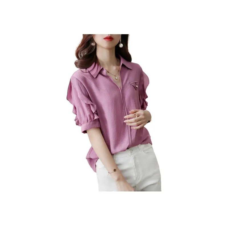 XWI Shirts Women's Light Purple-1