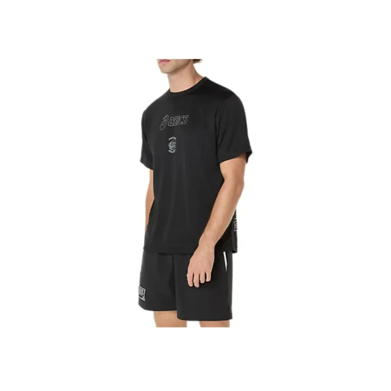 Asics MIDTOWN KRAKENS T Shirt Men's Performance Black-1