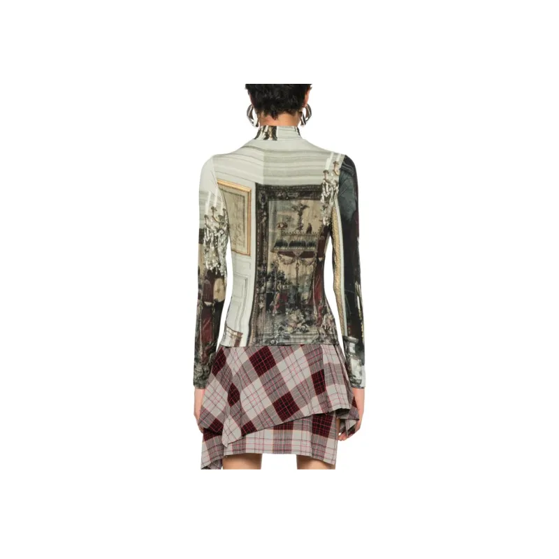 Vivienne Westwood Graphic Printed Turtleneck Top-2
