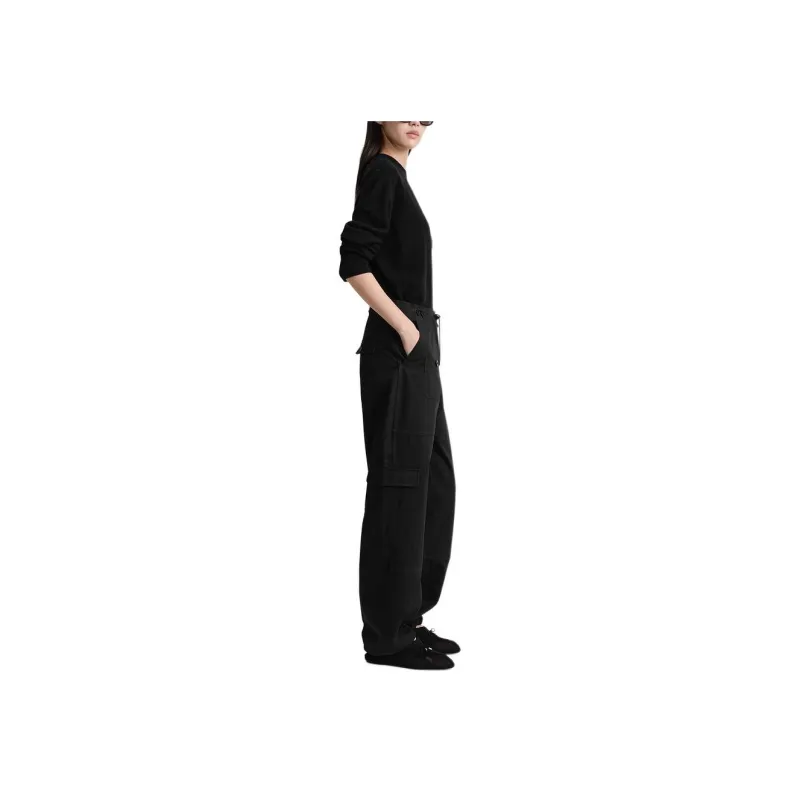 TOTEME Drawstring Cargo Trousers-3