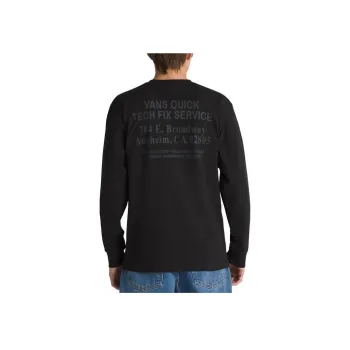 Vans Quick Service Long Sleeve T Shirt Men's Black