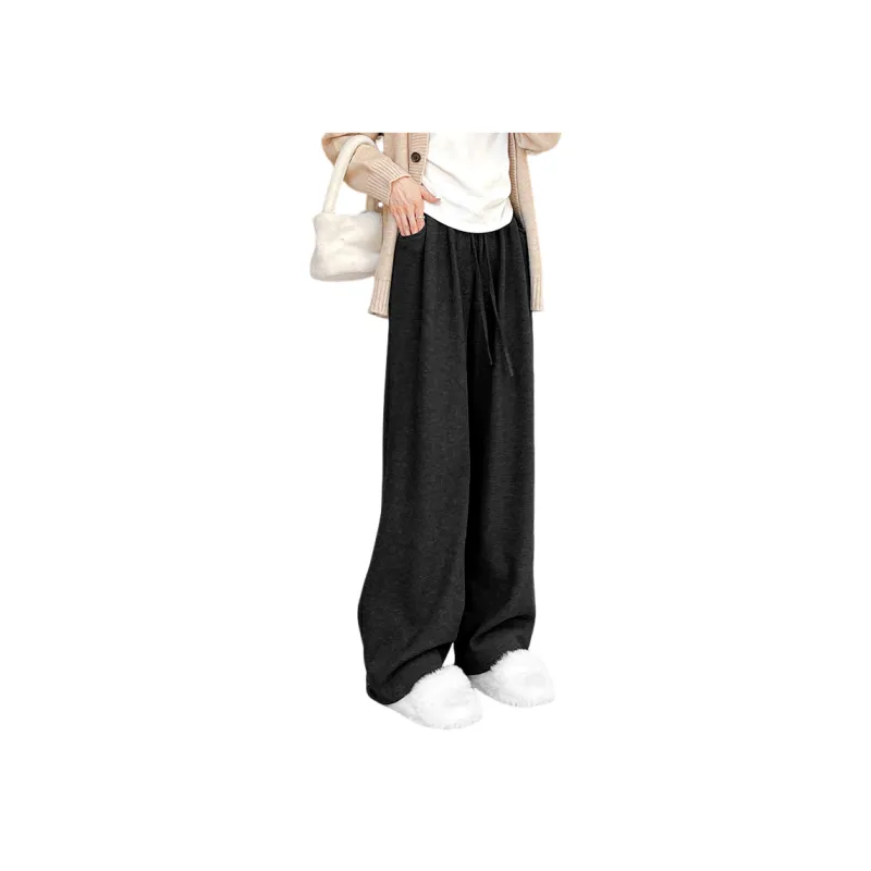 Ya Sheep People Casual Pants Women's Black-31