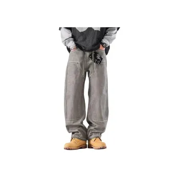NVRFRGT Jeans Unisex Stir Fried Gray